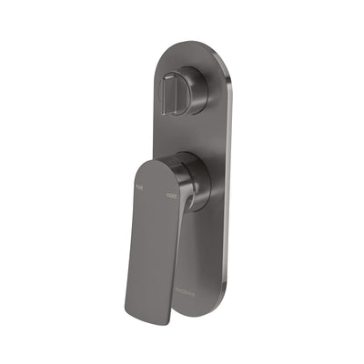 Phoenix Kusabi SwitchMix Shower / Bath Diverter Mixer (Complete Kit) - Lead Free, Brushed Carbon