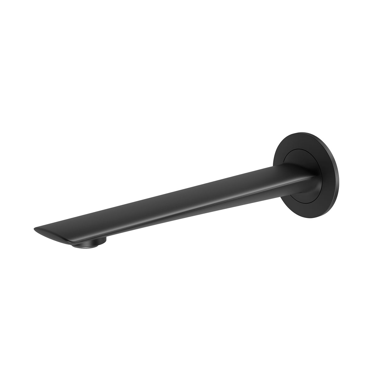 Phoenix Kusabi Wall Basin / Bath Outlet 200mm - Lead Free, Matte Black