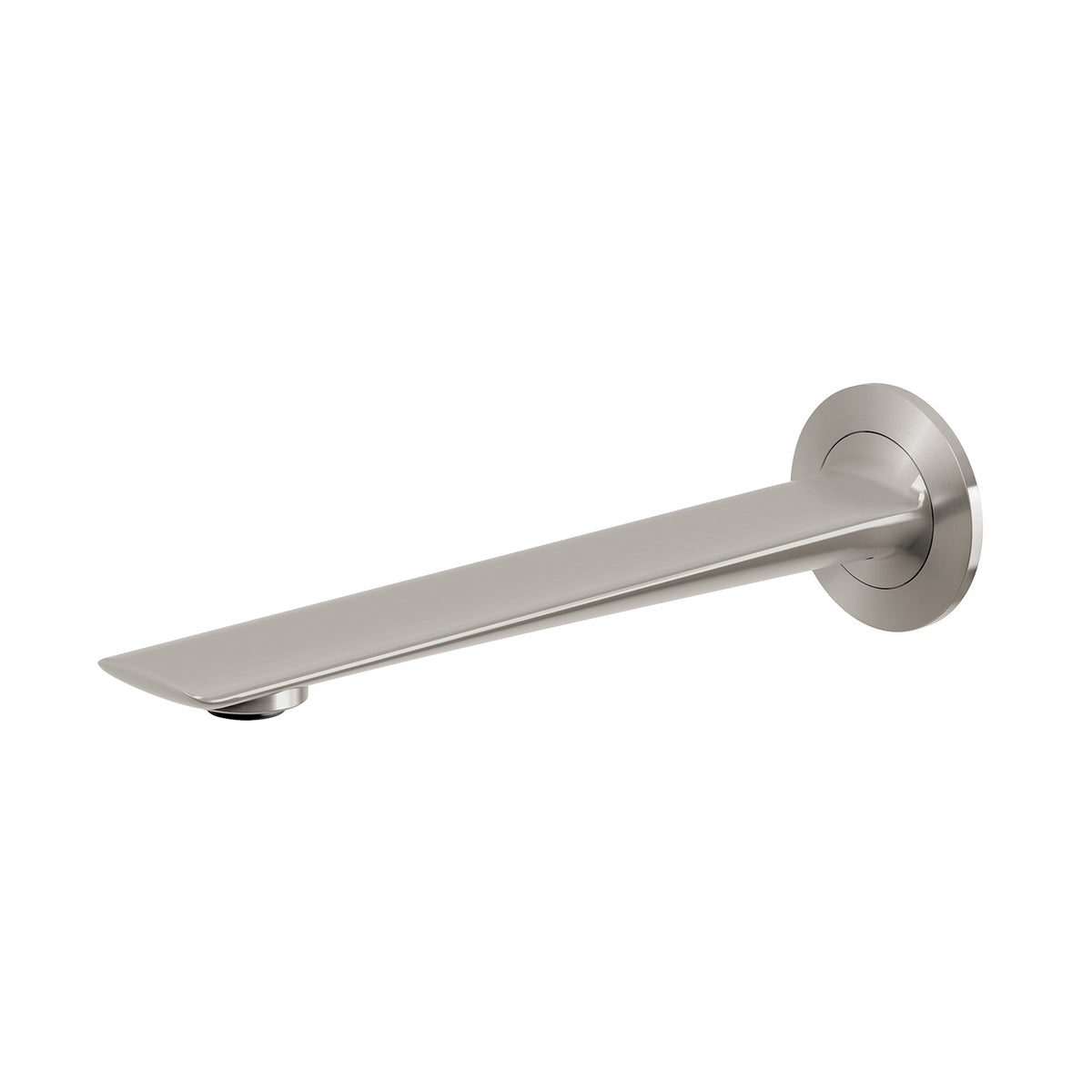 Phoenix Kusabi Wall Basin / Bath Outlet 200mm - Lead Free, Brushed Nickel