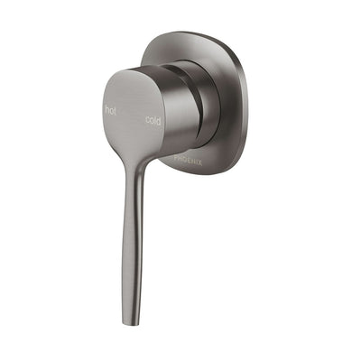 Phoenix Vask SwitchMix Shower / Wall Mixer (Complete Kit) - Lead Free, Brushed Carbon