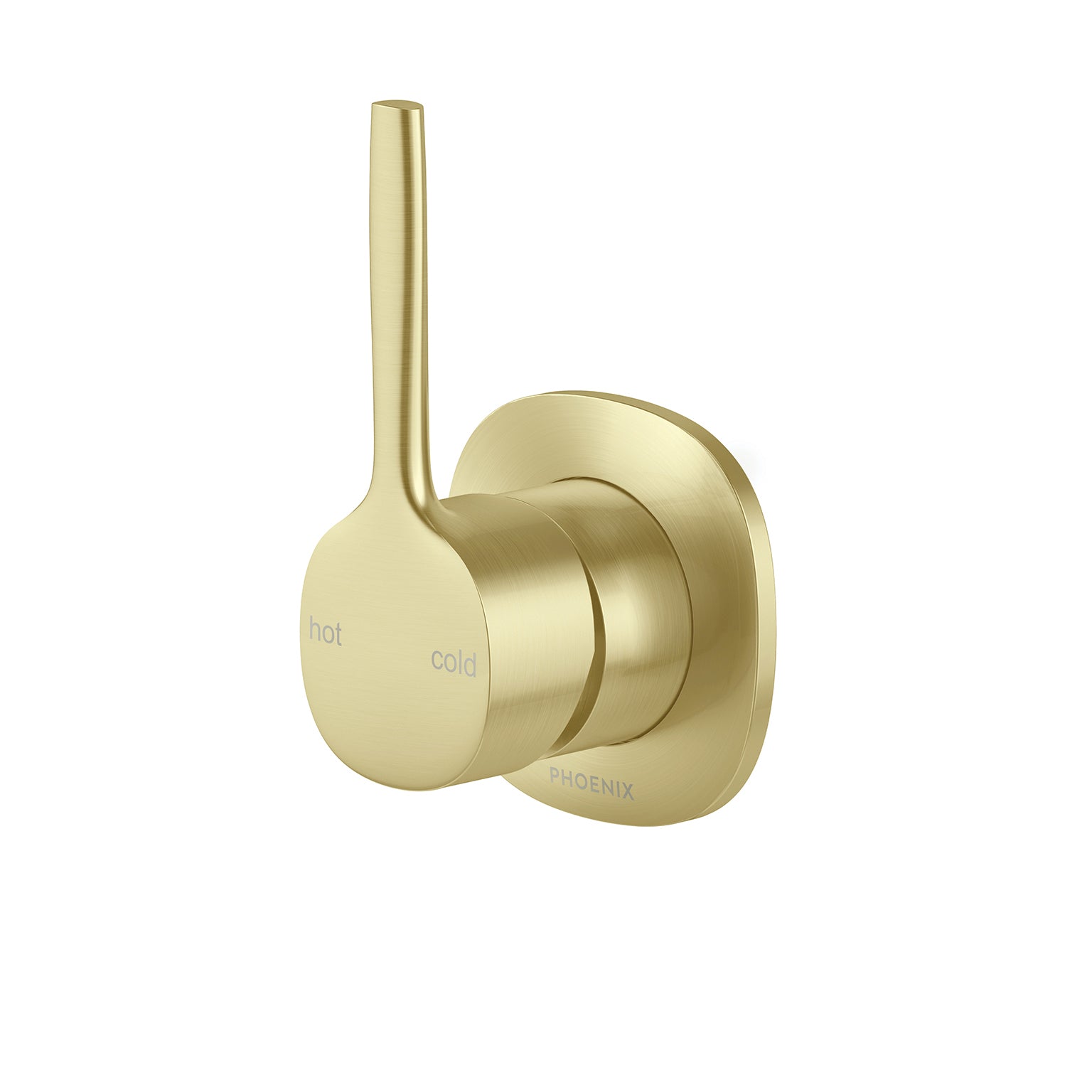 Phoenix Vask SwitchMix Shower / Wall Mixer Pin Up, Brushed Gold