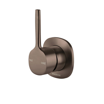 Phoenix Vask SwitchMix Shower / Wall Mixer Pin Up (Complete Kit) - Lead Free, Brushed Bronze