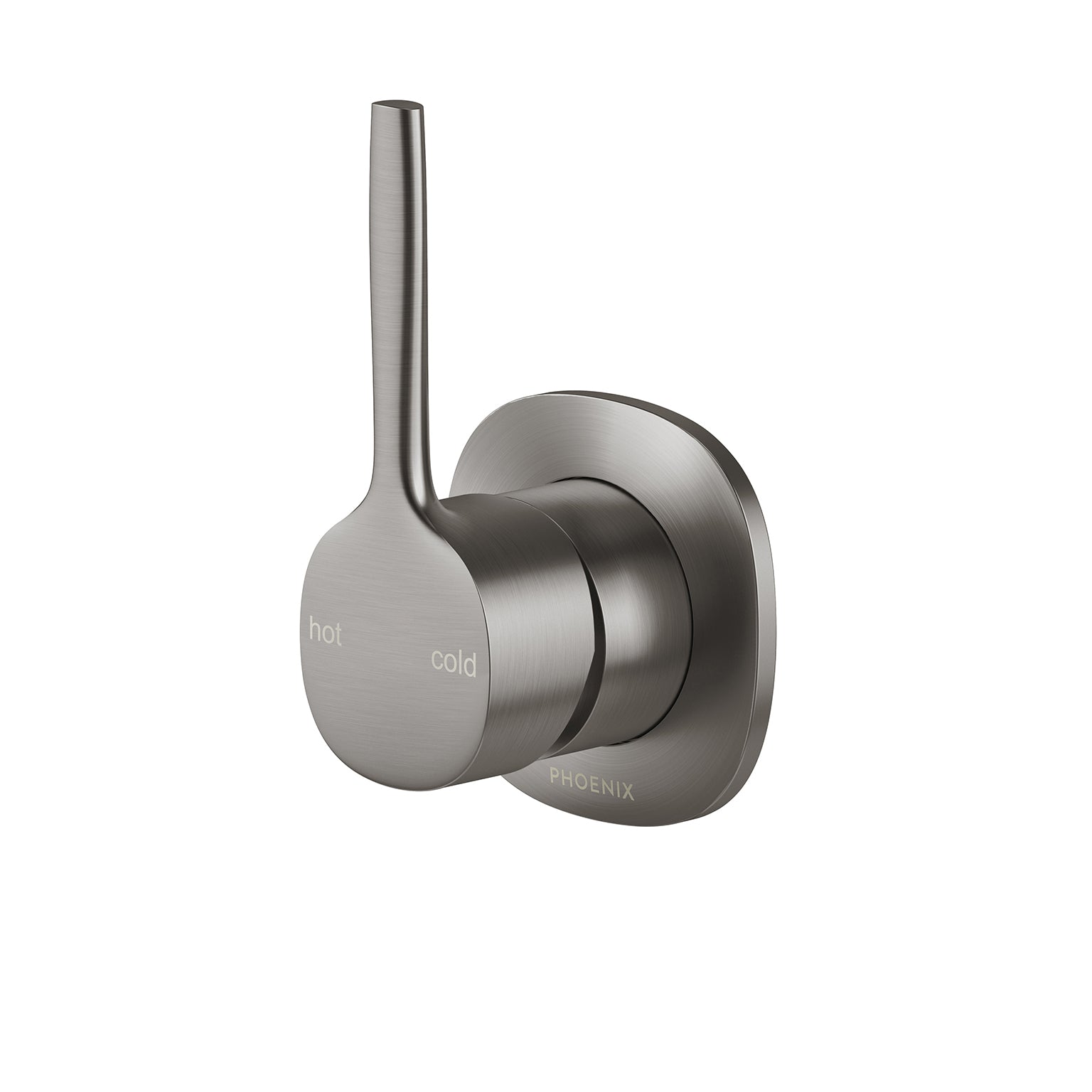 Phoenix Vask SwitchMix Shower / Wall Mixer Pin Up, Brushed Carbon