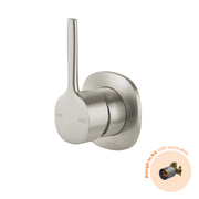Phoenix Vask SwitchMix Shower / Wall Mixer Pin Up Fit-Off Kit, Brushed Nickel