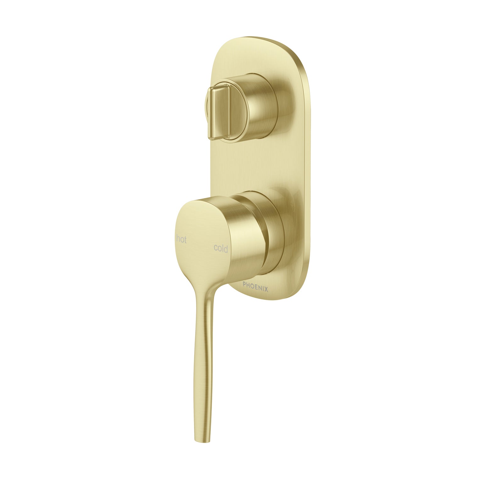 Phoenix Vask SwitchMix Shower / Bath Diverter Mixer, Brushed Gold
