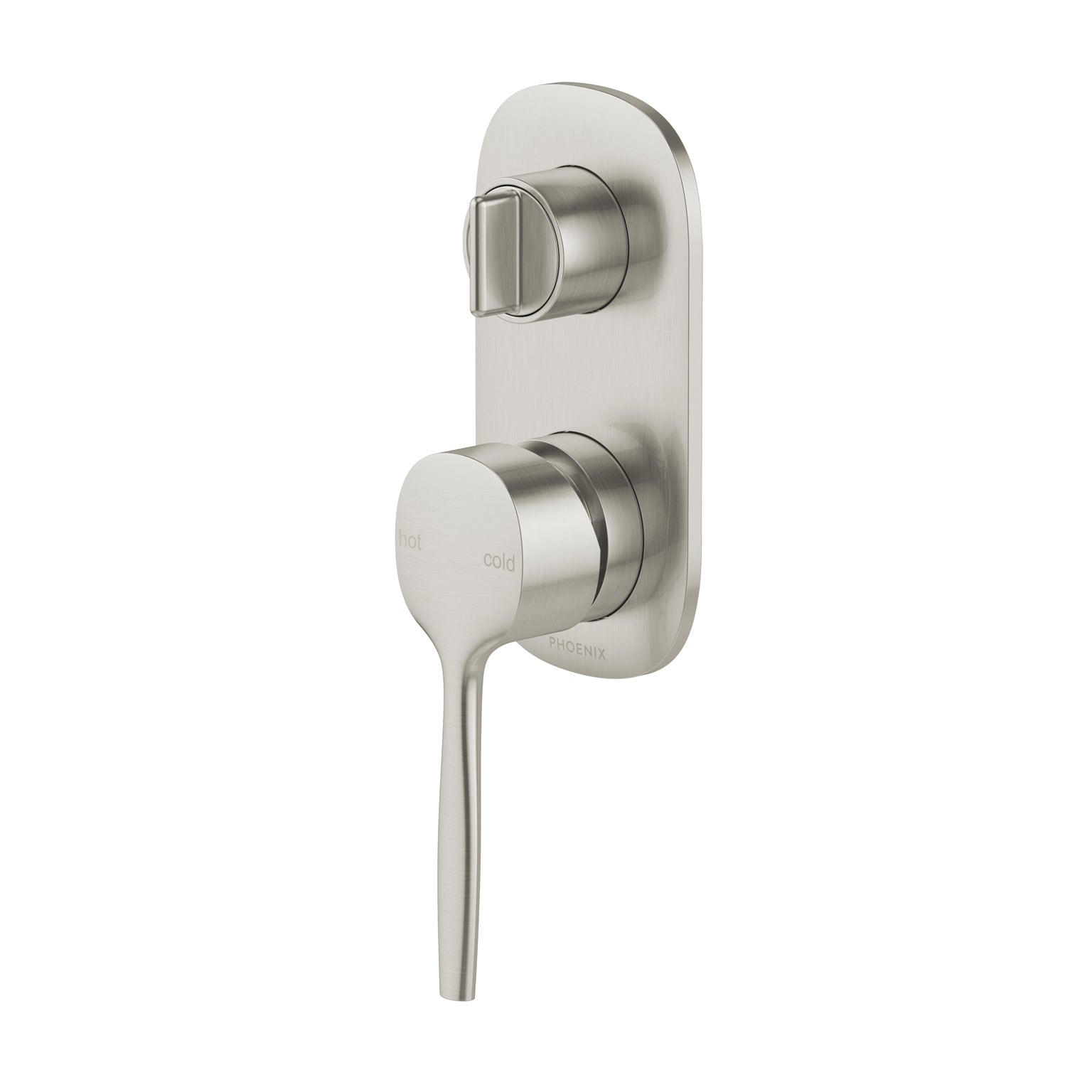 Phoenix Vask SwitchMix Shower / Bath Diverter Mixer, Brushed Nickel