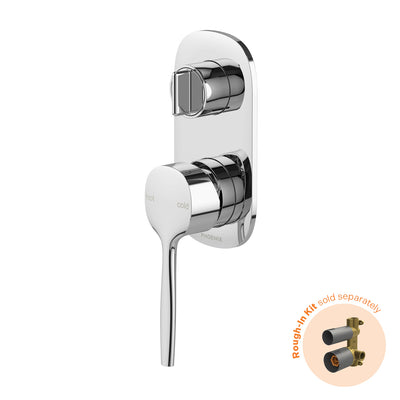 Phoenix Vask SwitchMix Shower / Bath Diverter Mixer Fit-Off Kit, Chrome