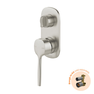 Phoenix Vask SwitchMix Shower / Bath Diverter Mixer Fit-Off Kit, Brushed Nickel