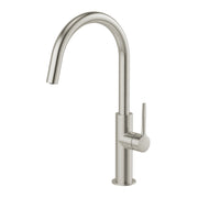 Phoenix Vask Sink Mixer 190mm, Brushed Nickel
