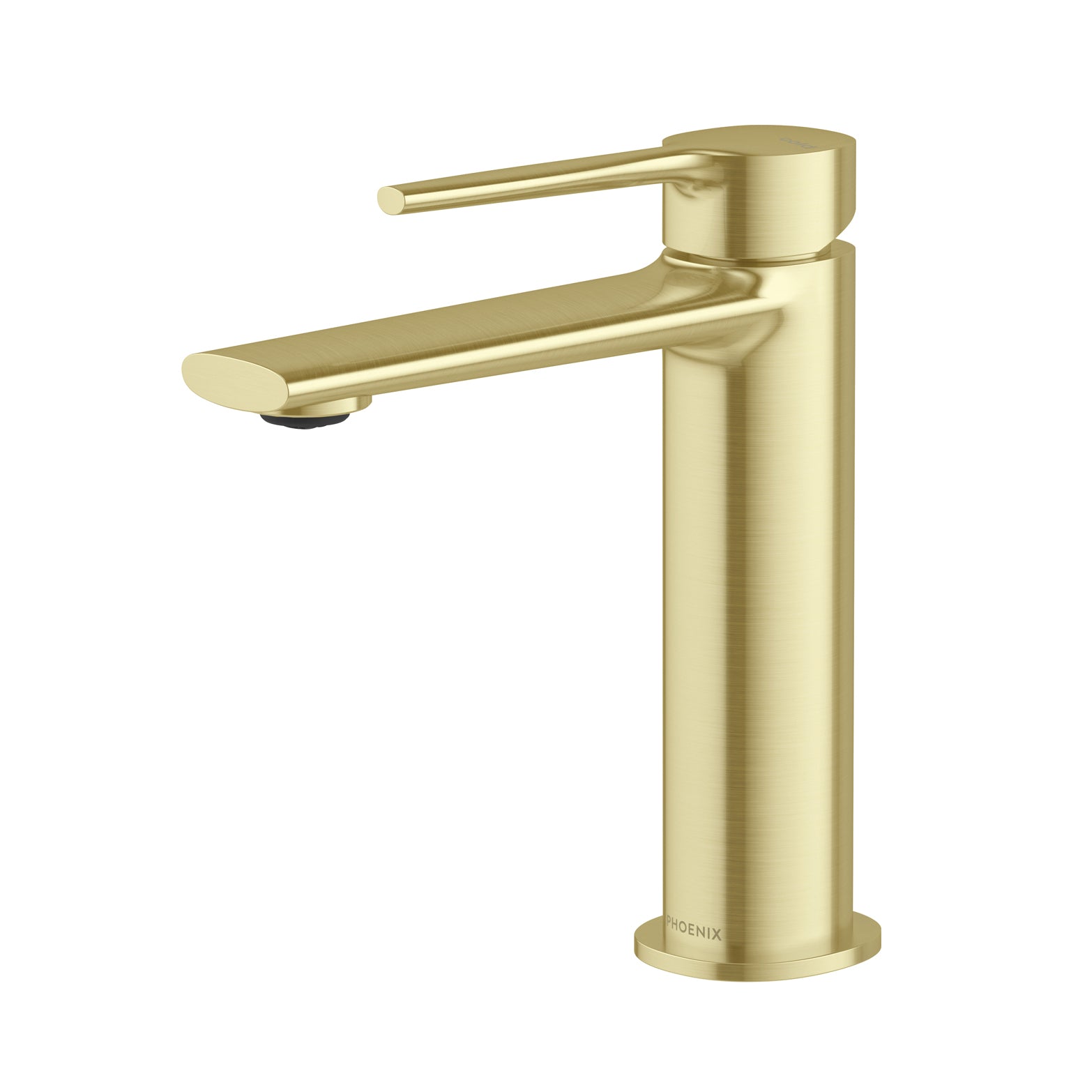 Phoenix Vask Basin Mixer, Brushed Gold