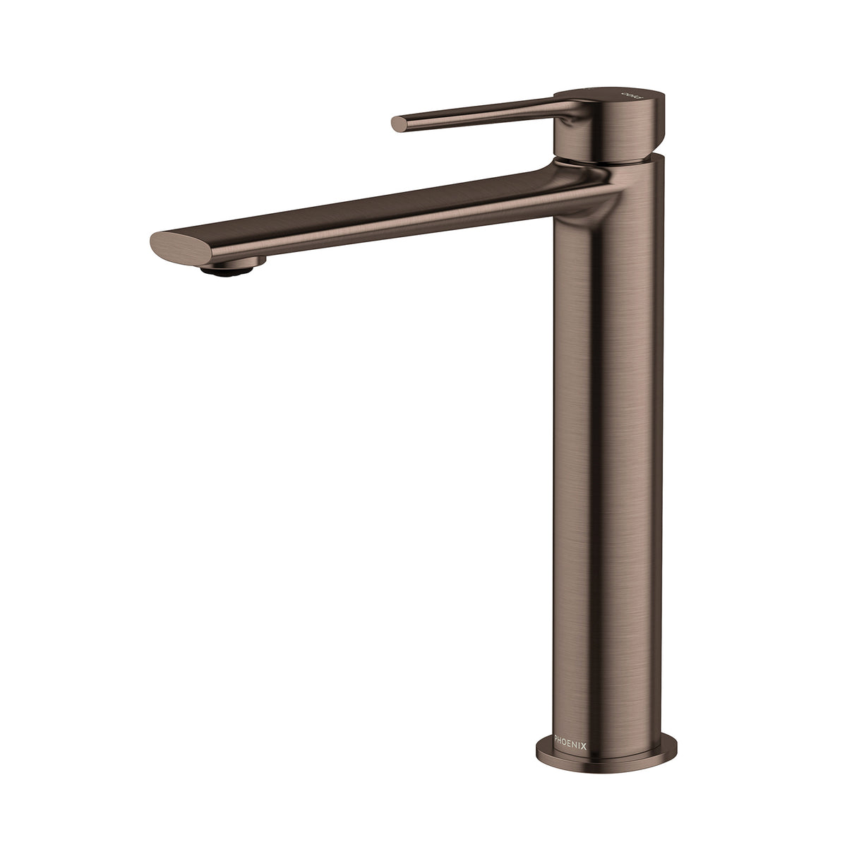 Phoenix Vask Vessel Mixer - Lead Free, Brushed Bronze