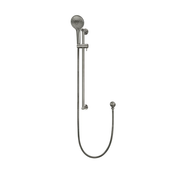 Meir Round Three Function Hand Shower on Rail Column, Shadow