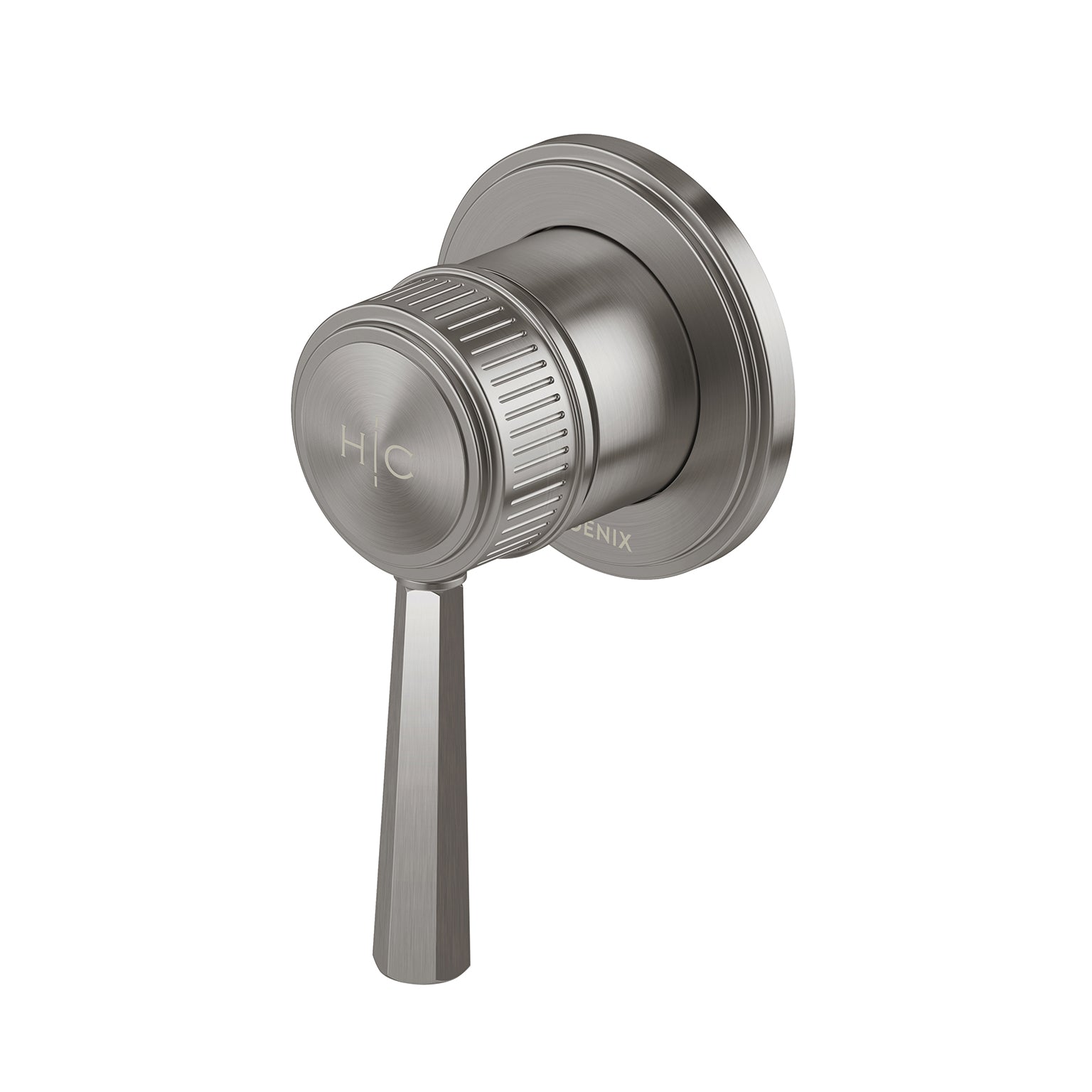Phoenix Wiltern SwitchMix Shower / Wall Mixer Fit-Off Kit, Brushed Carbon