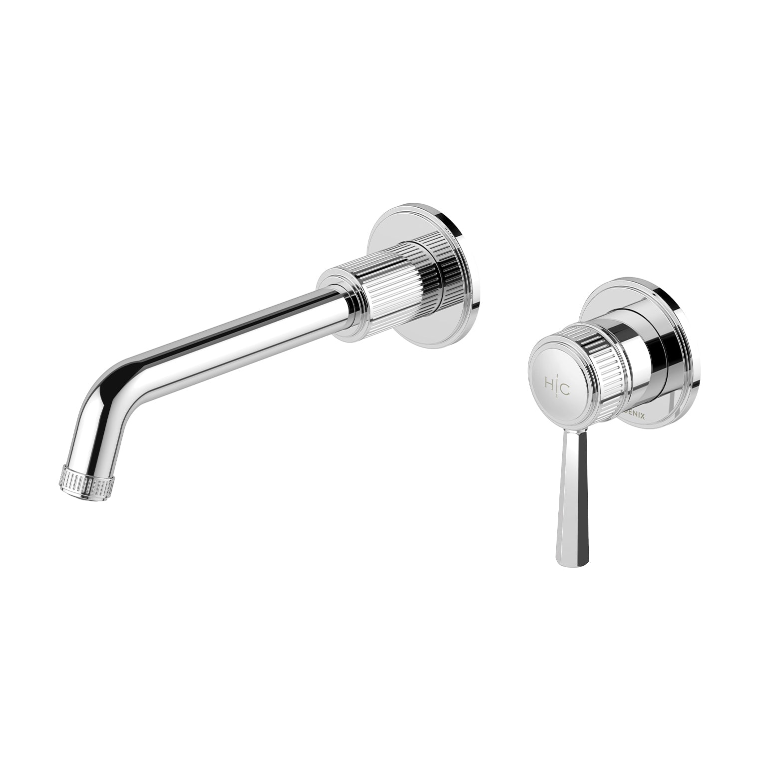 Phoenix Wiltern SwitchMix Wall Basin / Bath Mixer Set 190mm, Chrome