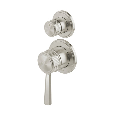 Phoenix Wiltern SwitchMix Shower / Bath Diverter Mixer Fit-Off Kit, Brushed Nickel