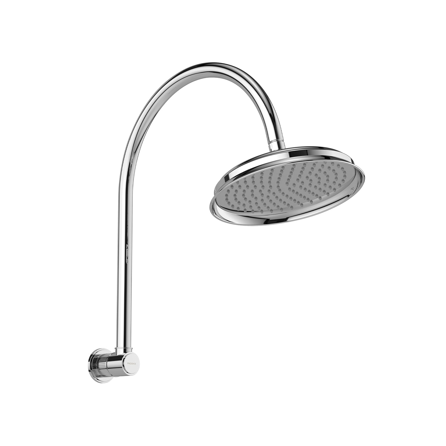 Phoenix Wiltern High Rise Shower Arm & Rose, Chrome