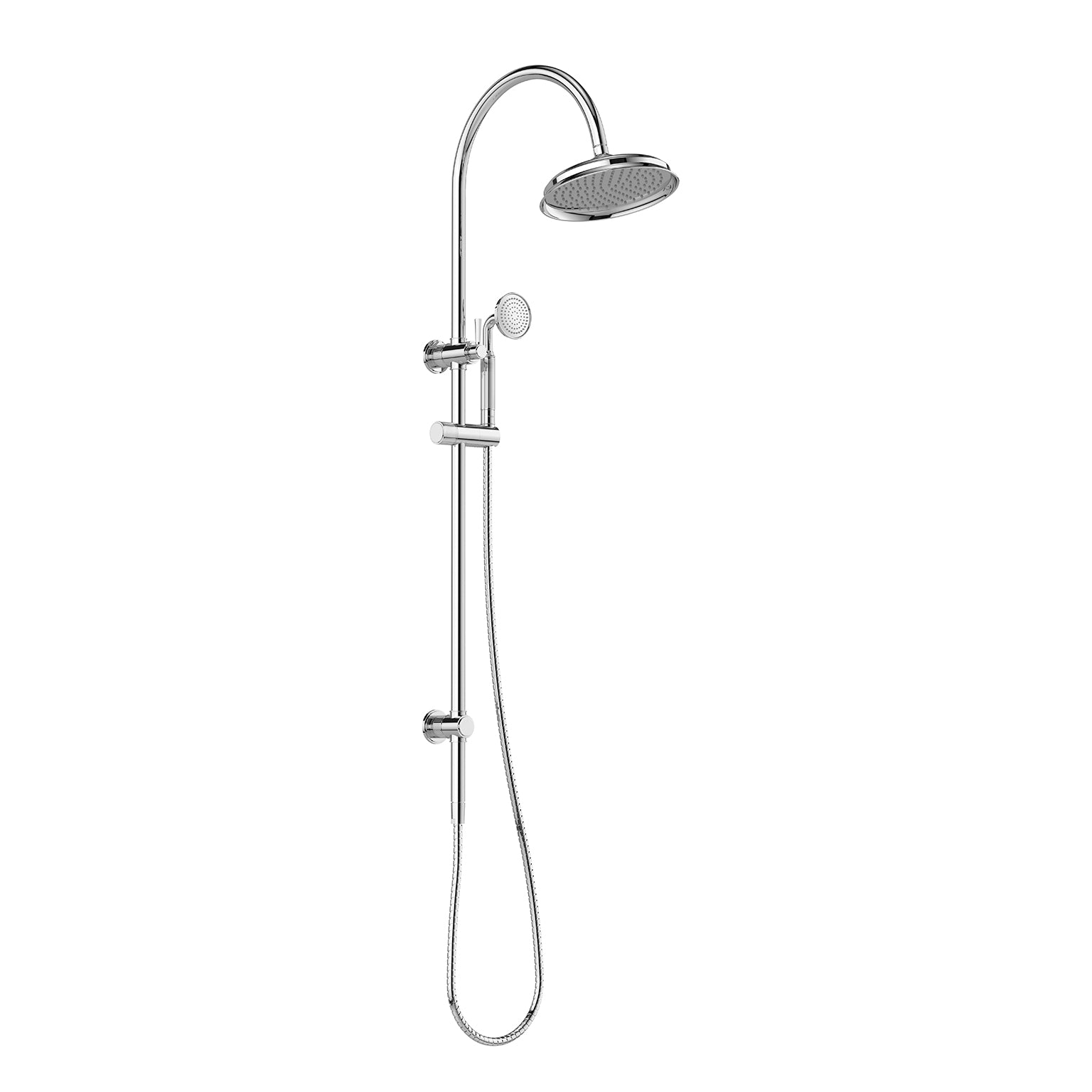 Phoenix Wiltern Twin Shower, Chrome
