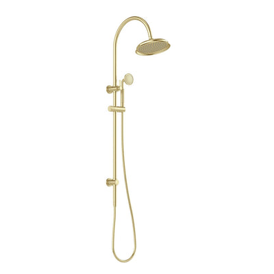 Phoenix Wiltern Twin Shower, Brushed Gold