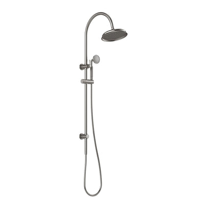 Phoenix Wiltern Twin Shower, Brushed Carbon