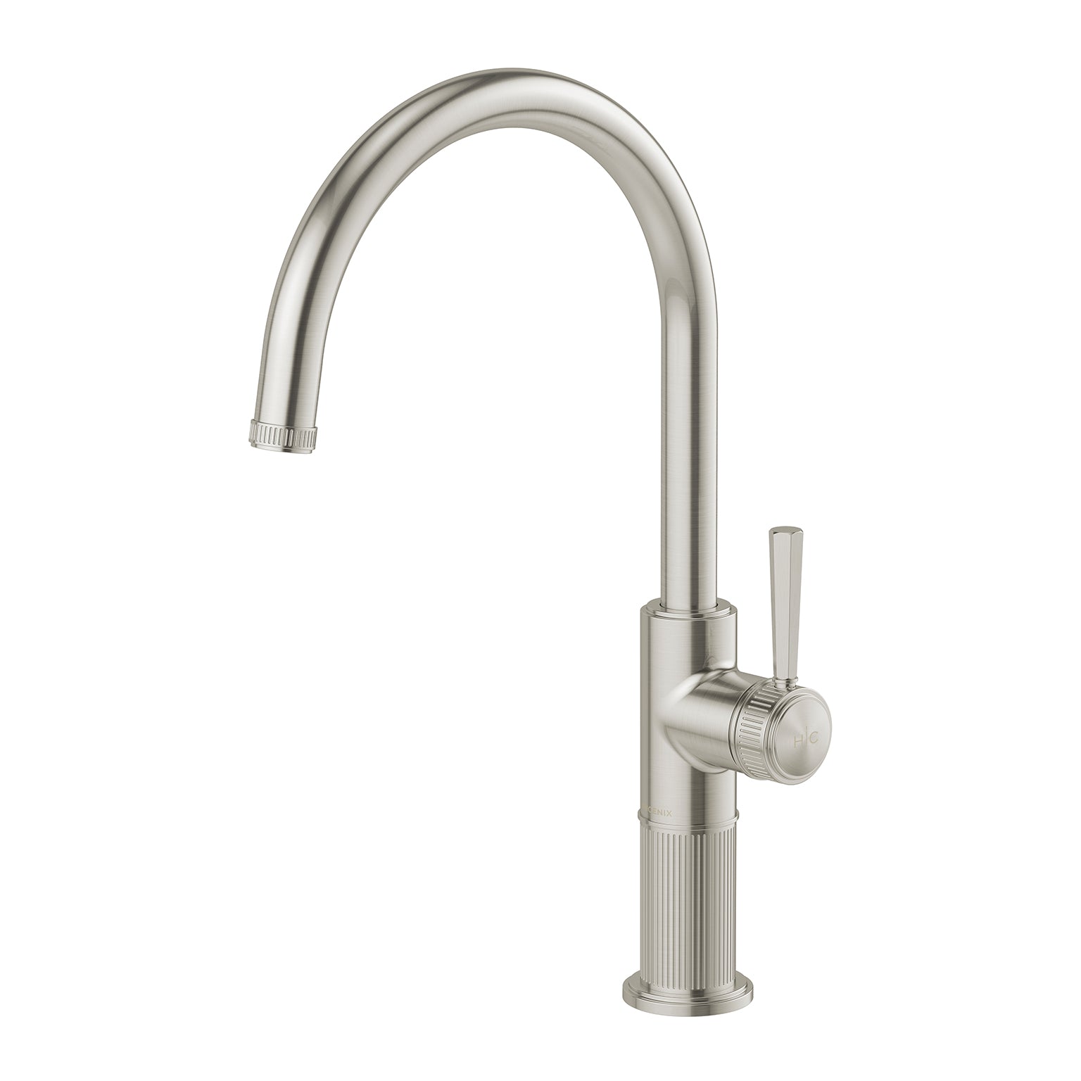 Phoenix Wiltern Sink Mixer 200mm, Brushed Nickel