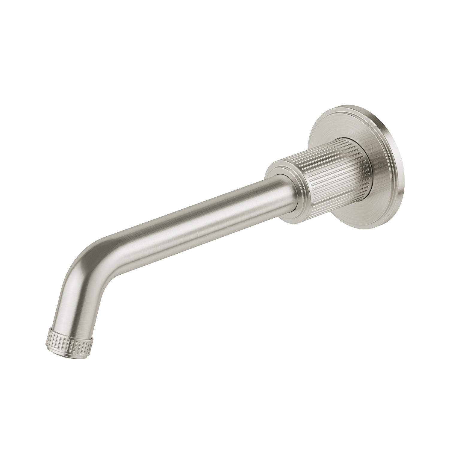Phoenix Wiltern Wall Basin / Bath Outlet 190mm, Brushed Nickel