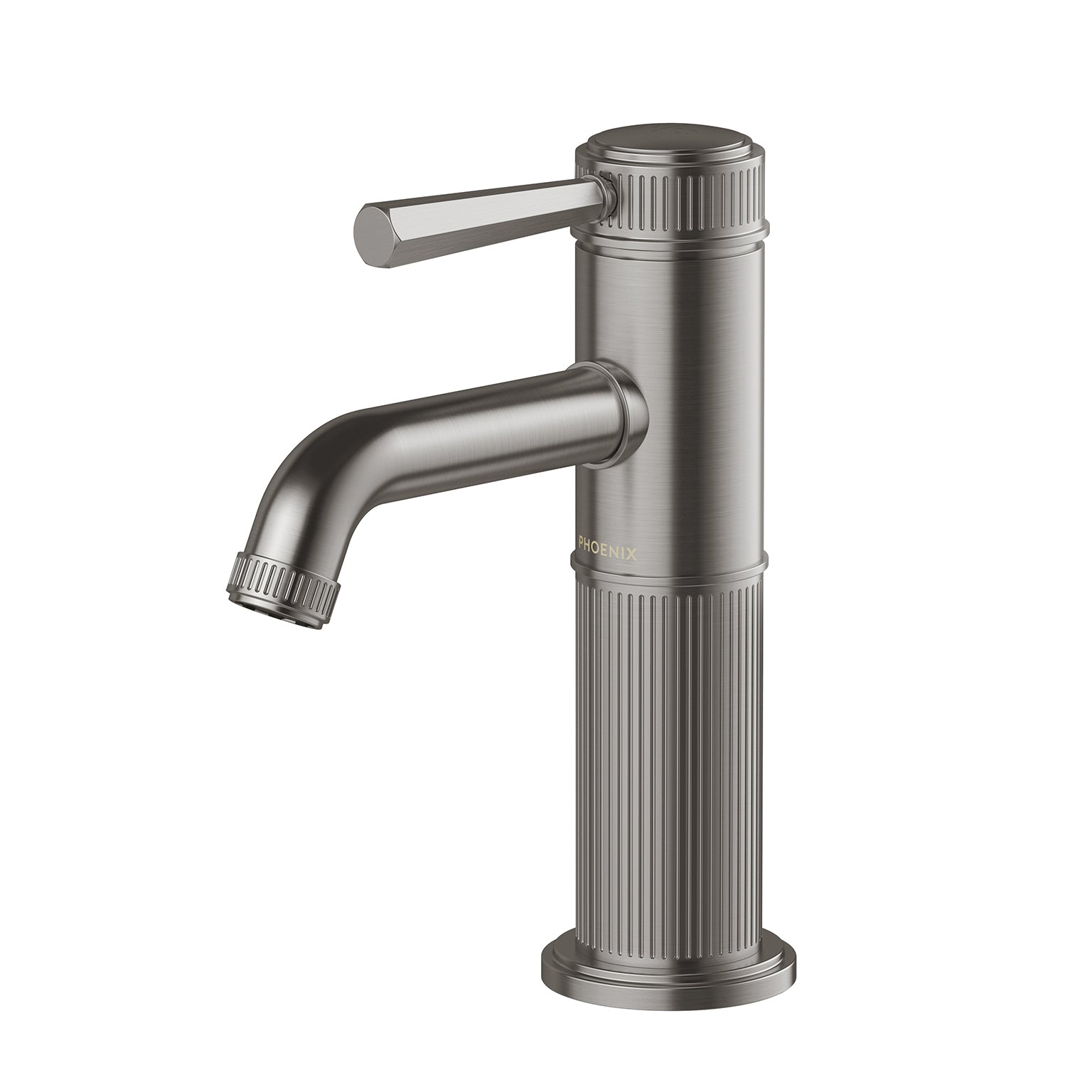 Phoenix Wiltern Basin Mixer, Brushed Carbon