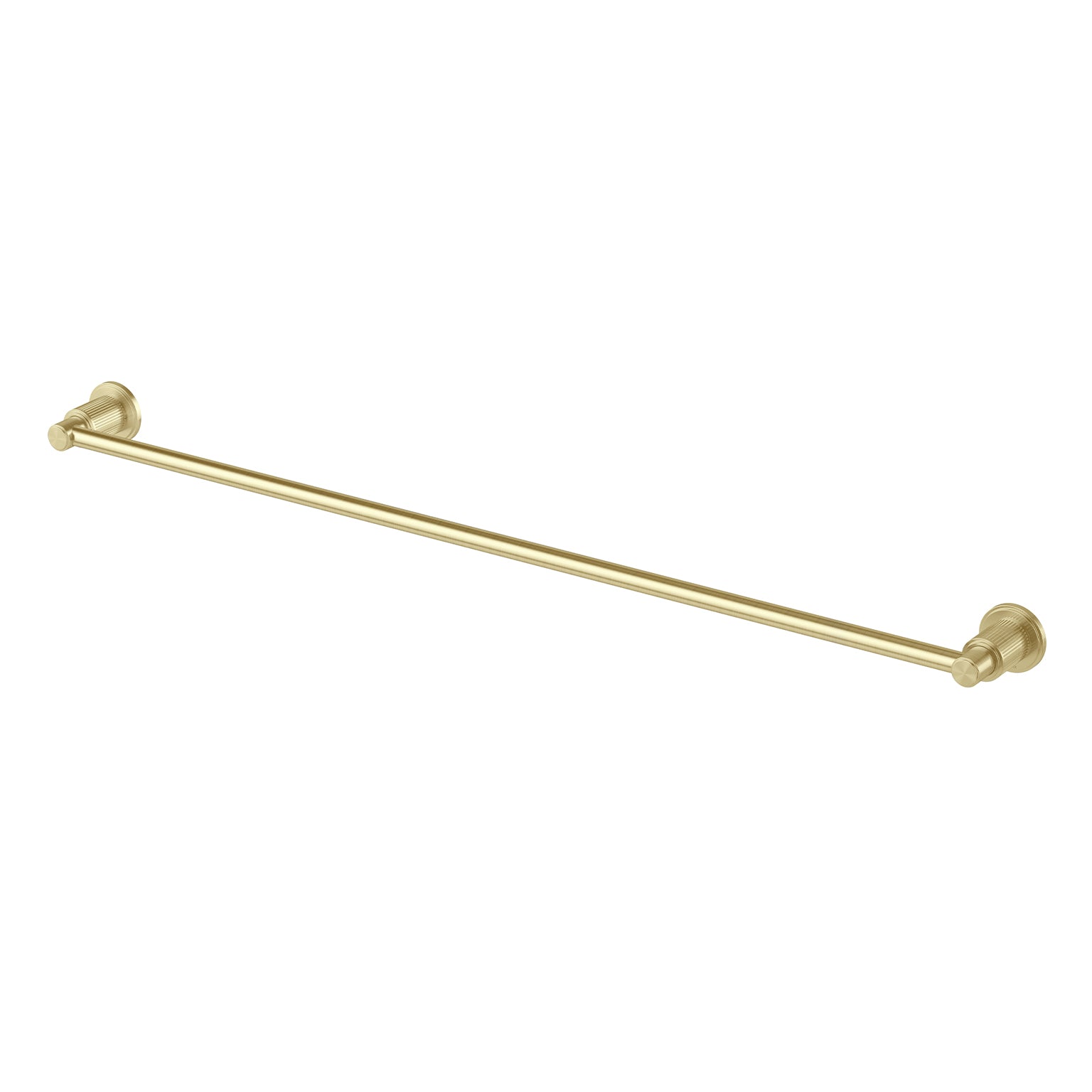 Phoenix Wiltern Single Towel Rail 800mm, Brushed Gold