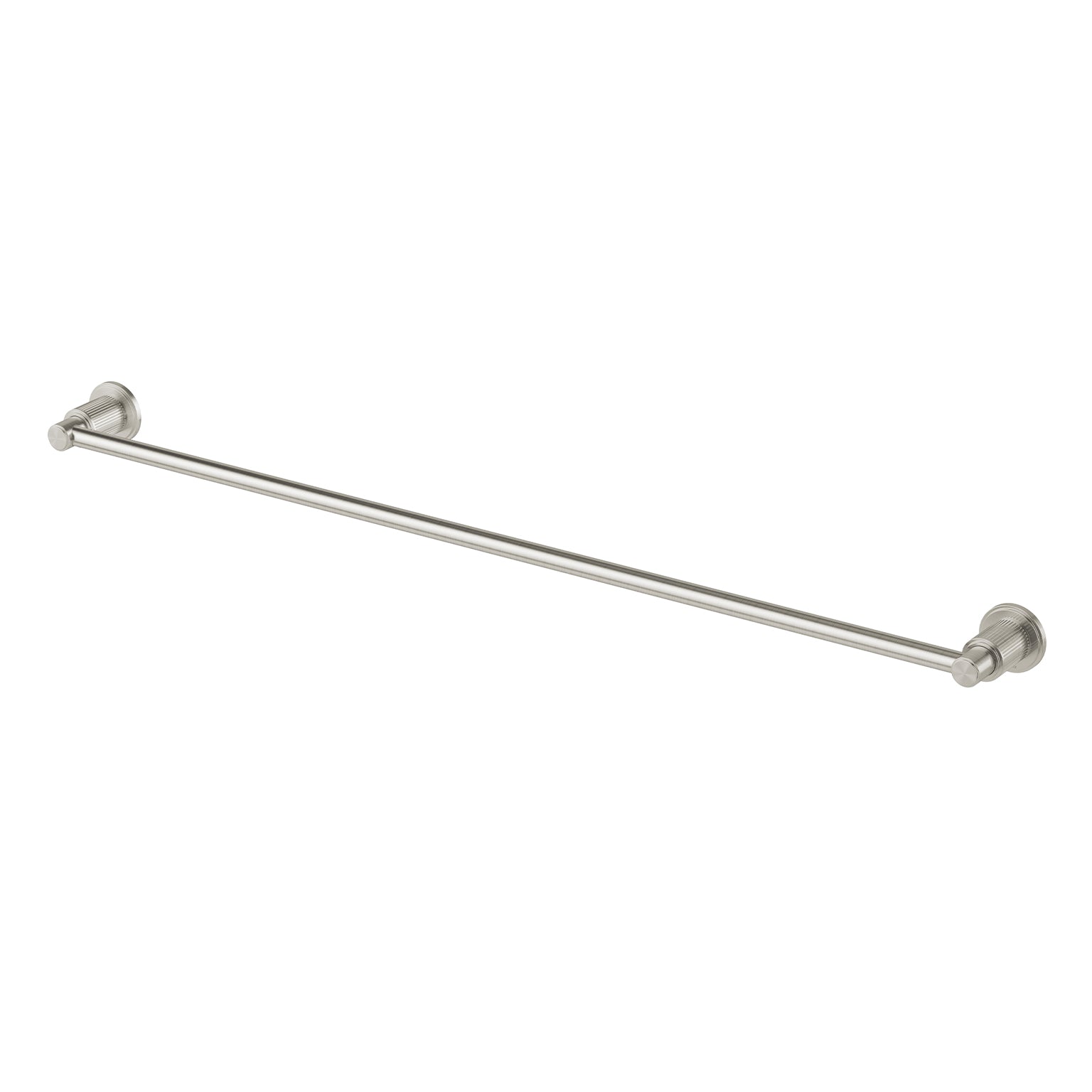 Phoenix Wiltern Single Towel Rail 800mm, Brushed Nickel