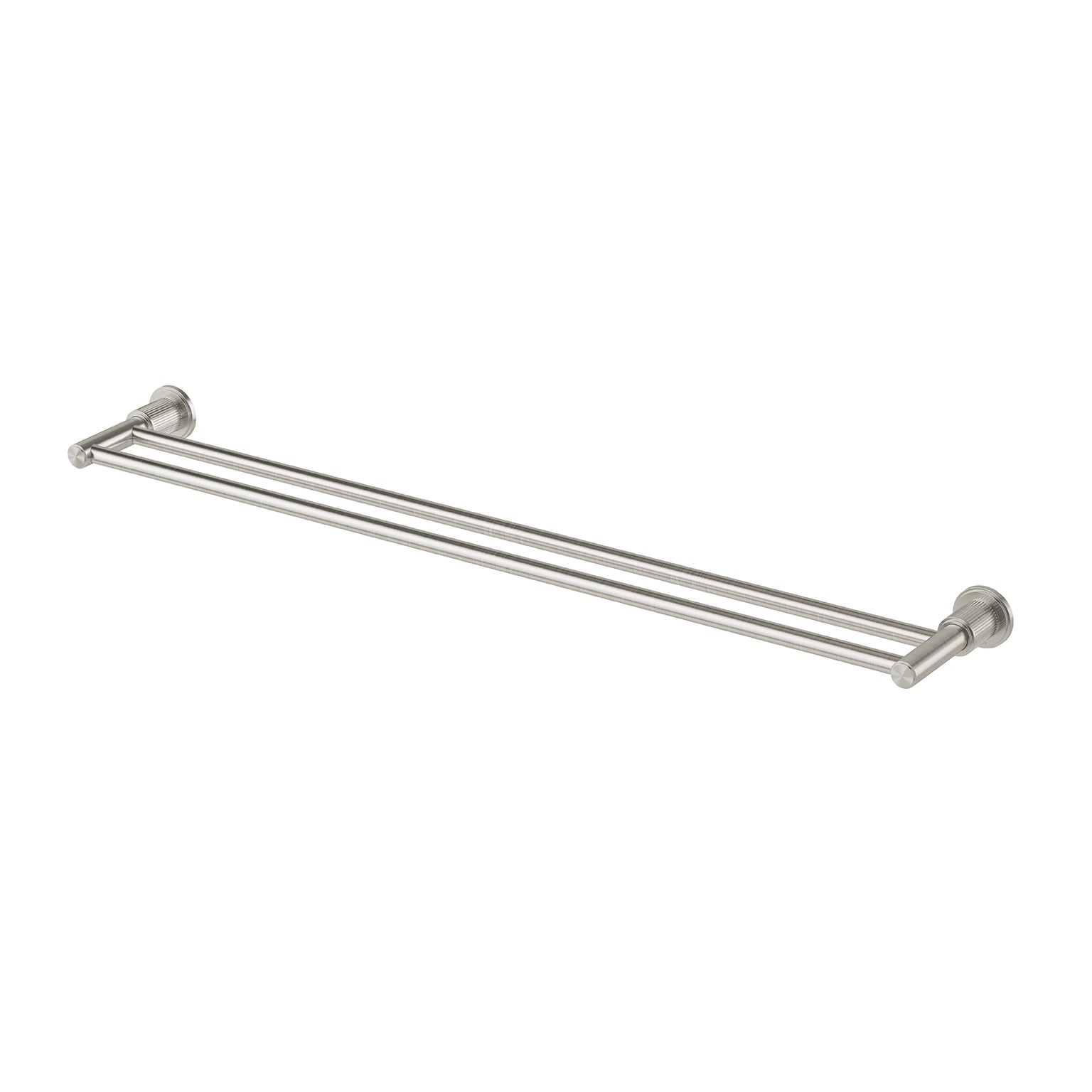 Phoenix Wiltern Double Towel Rail 800mm, Brushed Nickel
