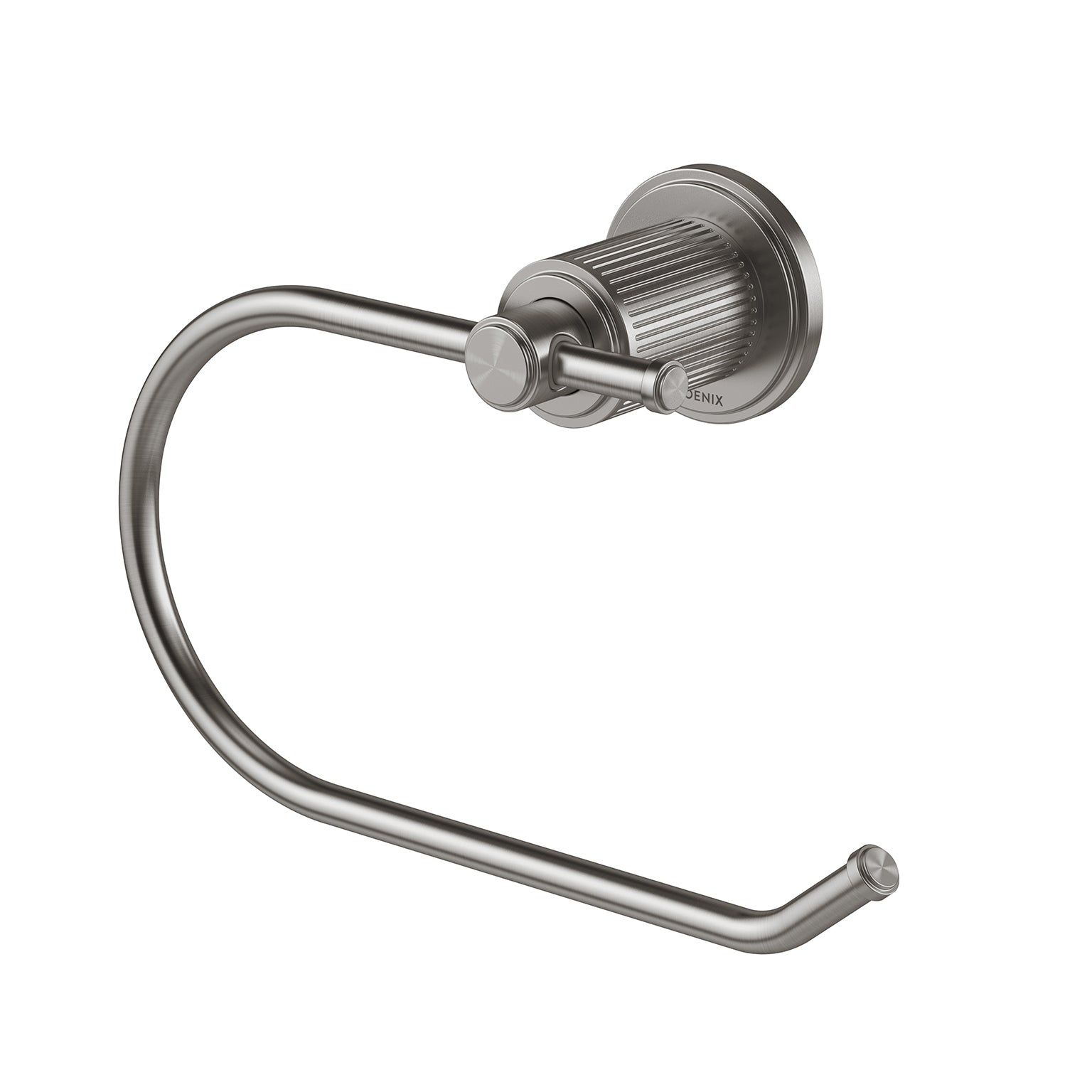 Phoenix Wiltern Toilet Roll Holder, Brushed Carbon