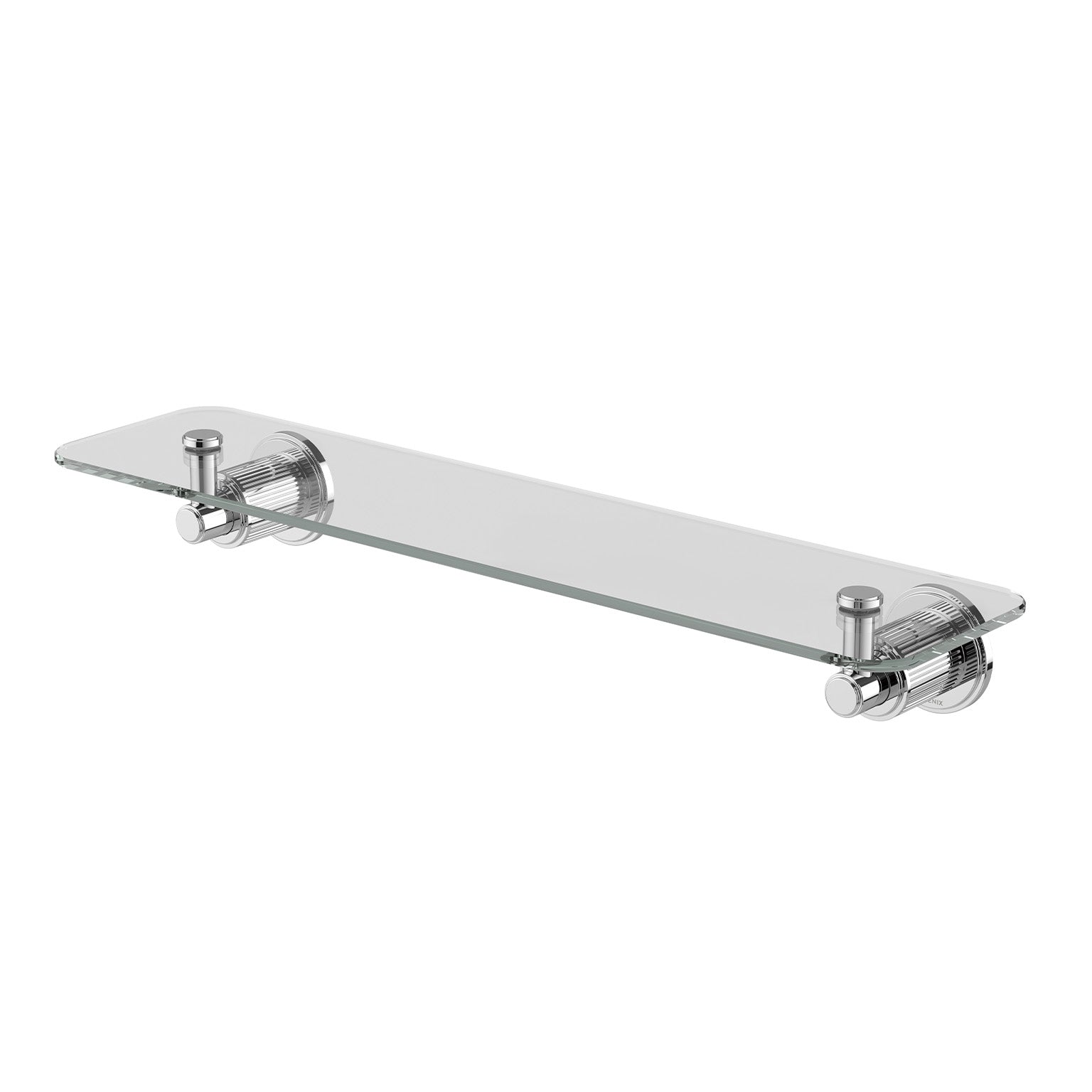 Phoenix Wiltern Glass Shelf 450mm, Chrome