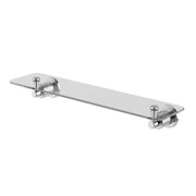 Phoenix Wiltern Glass Shelf 450mm, Chrome
