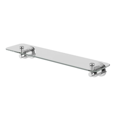 Phoenix Wiltern Glass Shelf 450mm, Chrome