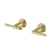 Phoenix Vivid MKII Washing Machine Stops, Brushed Gold