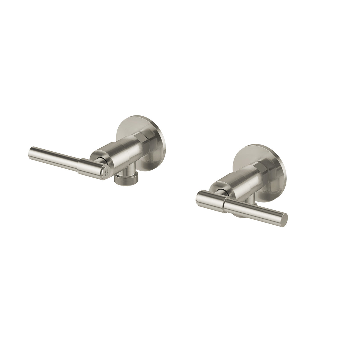 Phoenix Vivid MKII Washing Machine Stops, Brushed Nickel