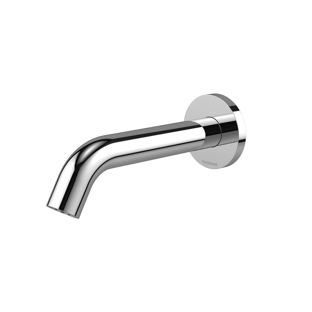 Phoenix Vivid MKII Wall Basin / Bath Outlet 160mm Curved - Lead Free, Chrome