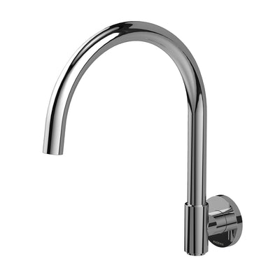Phoenix Vivid MKII Wall Sink Outlet 200mm Gooseneck - Lead Free, Chrome