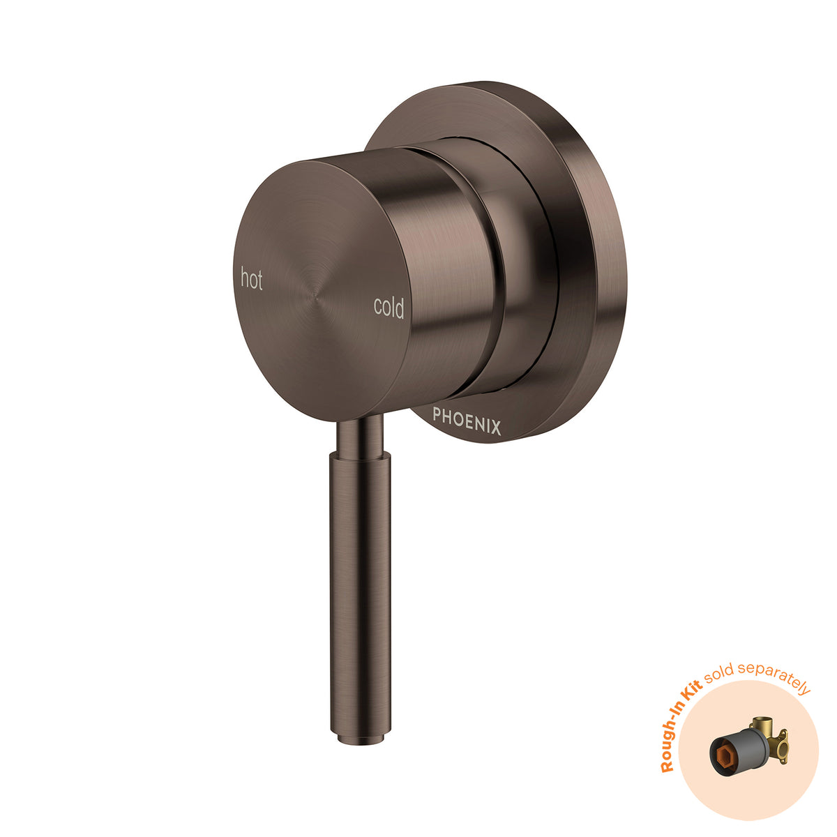 Phoenix Vivid MKII SwitchMix Shower / Wall Mixer (Fit-Off Kit Only) - Lead Free, Brushed Bronze