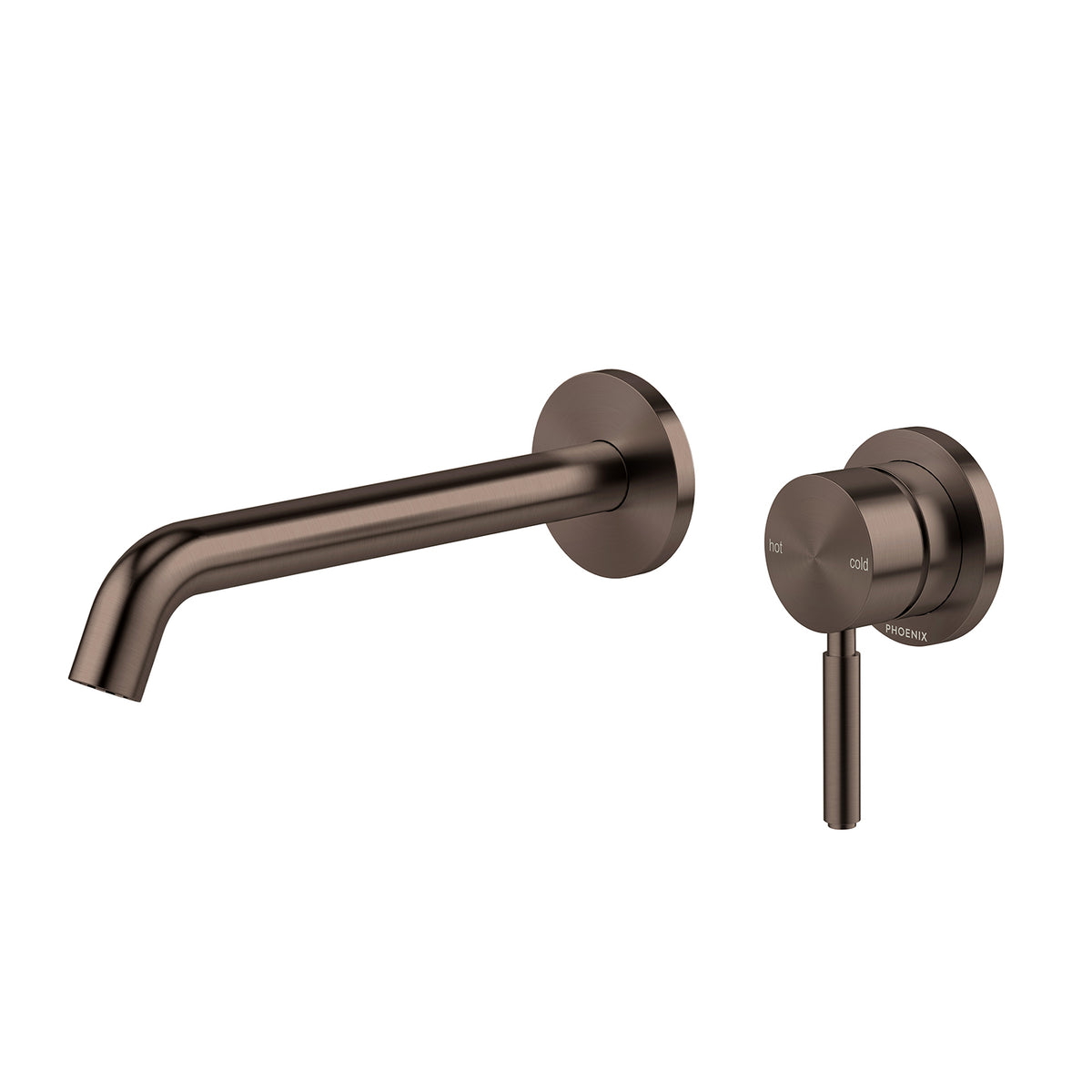 Phoenix Vivid MKII SwitchMix Wall Basin / Bath Mixer Set (Complete Kit) - Lead Free, Brushed Bronze