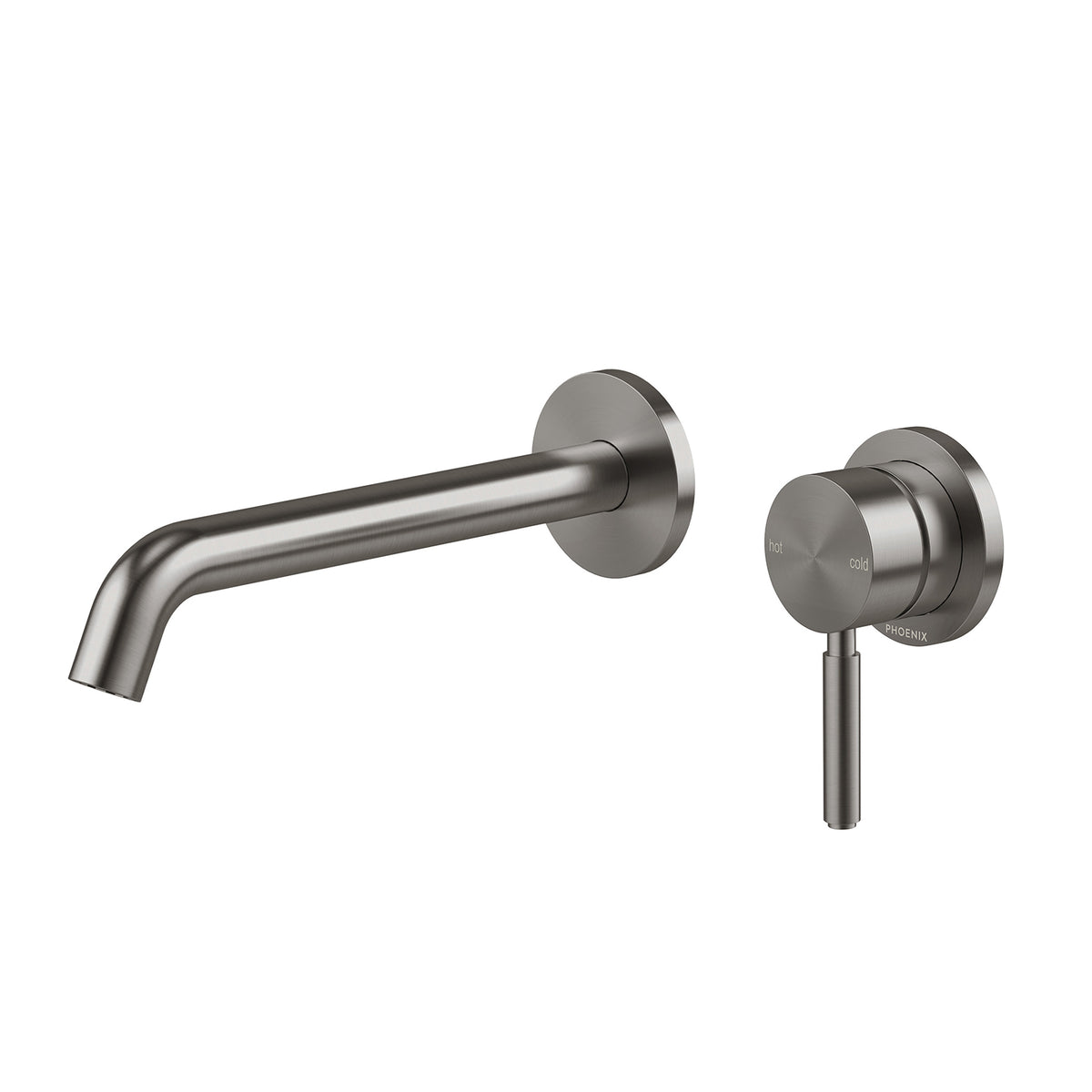 Phoenix Vivid MKII SwitchMix Wall Basin / Bath Mixer Set (Fit-Off Kit Only) - Lead Free, Brushed Carbon