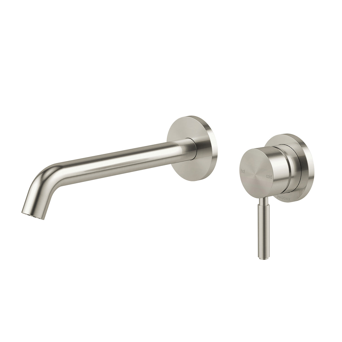 Phoenix Vivid MKII SwitchMix Wall Basin / Bath Mixer Set (Fit-Off Kit Only) - Lead Free, Brushed Nickel