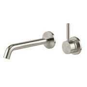 Phoenix Vivid MKII SwitchMix Wall Basin / Bath Mixer Set Pin Up (Complete Kit) - Lead Free, Brushed Nickel
