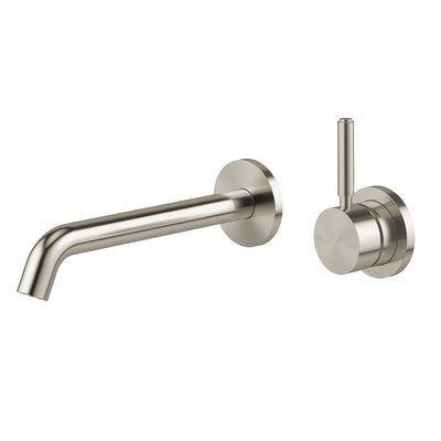 Phoenix Vivid MKII SwitchMix Wall Basin / Bath Mixer Set Pin Up (Complete Kit) - Lead Free, Brushed Nickel