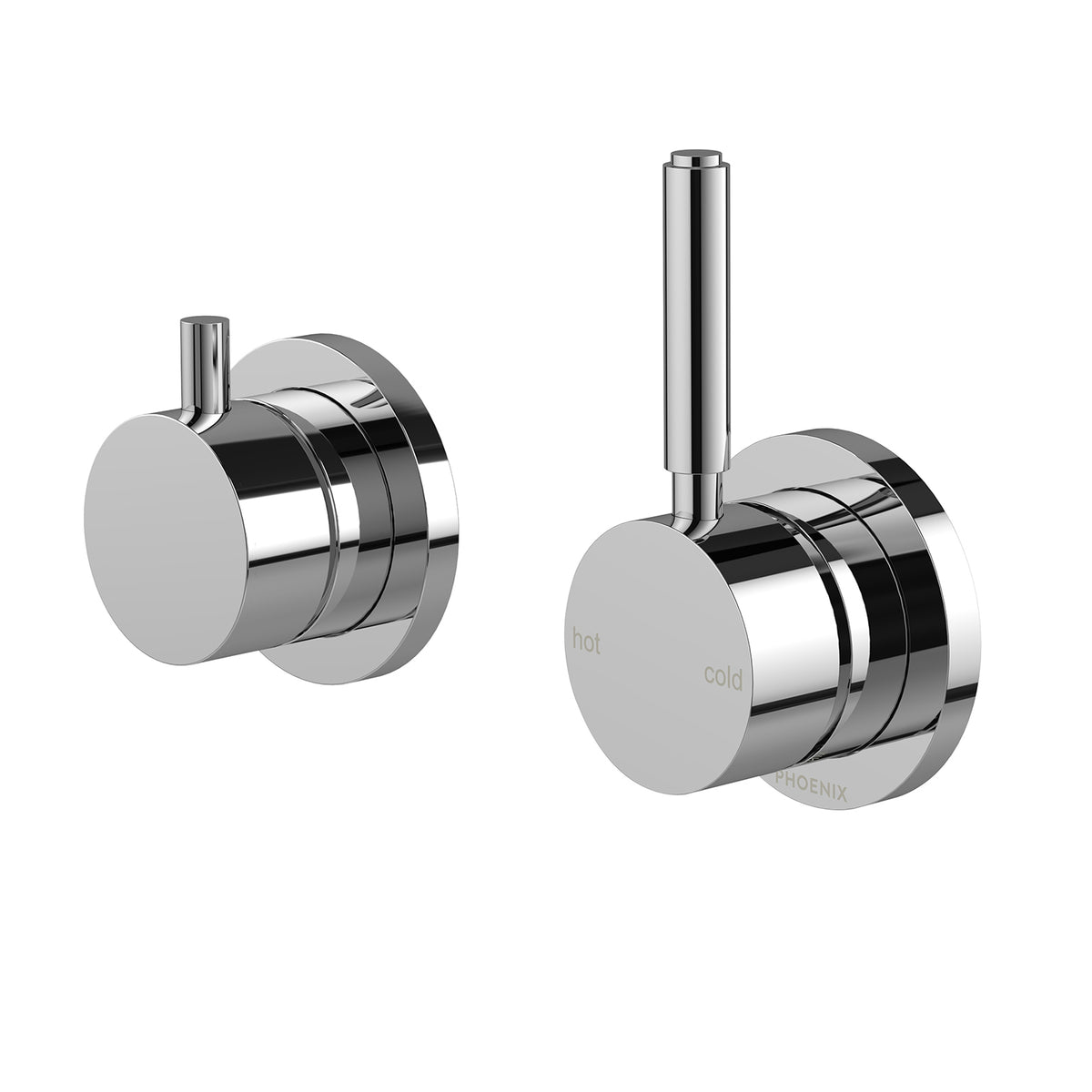 Phoenix Vivid MKII SwitchMix Shower / Bath Diverter Mixer Pin Up (Complete Kit) - Lead Free, Chrome
