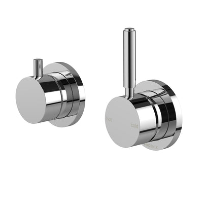 Phoenix Vivid MKII SwitchMix Shower / Bath Diverter Mixer Pin Up (Complete Kit) - Lead Free, Chrome