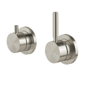 Phoenix Vivid MKII SwitchMix Shower / Bath Diverter Mixer Pin Up (Complete Kit) - Lead Free, Brushed Nickel