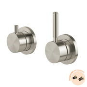 Phoenix Vivid MKII SwitchMix Shower / Bath Diverter Mixer Pin Up (Fit-Off Kit Only) - Lead Free, Brushed Nickel