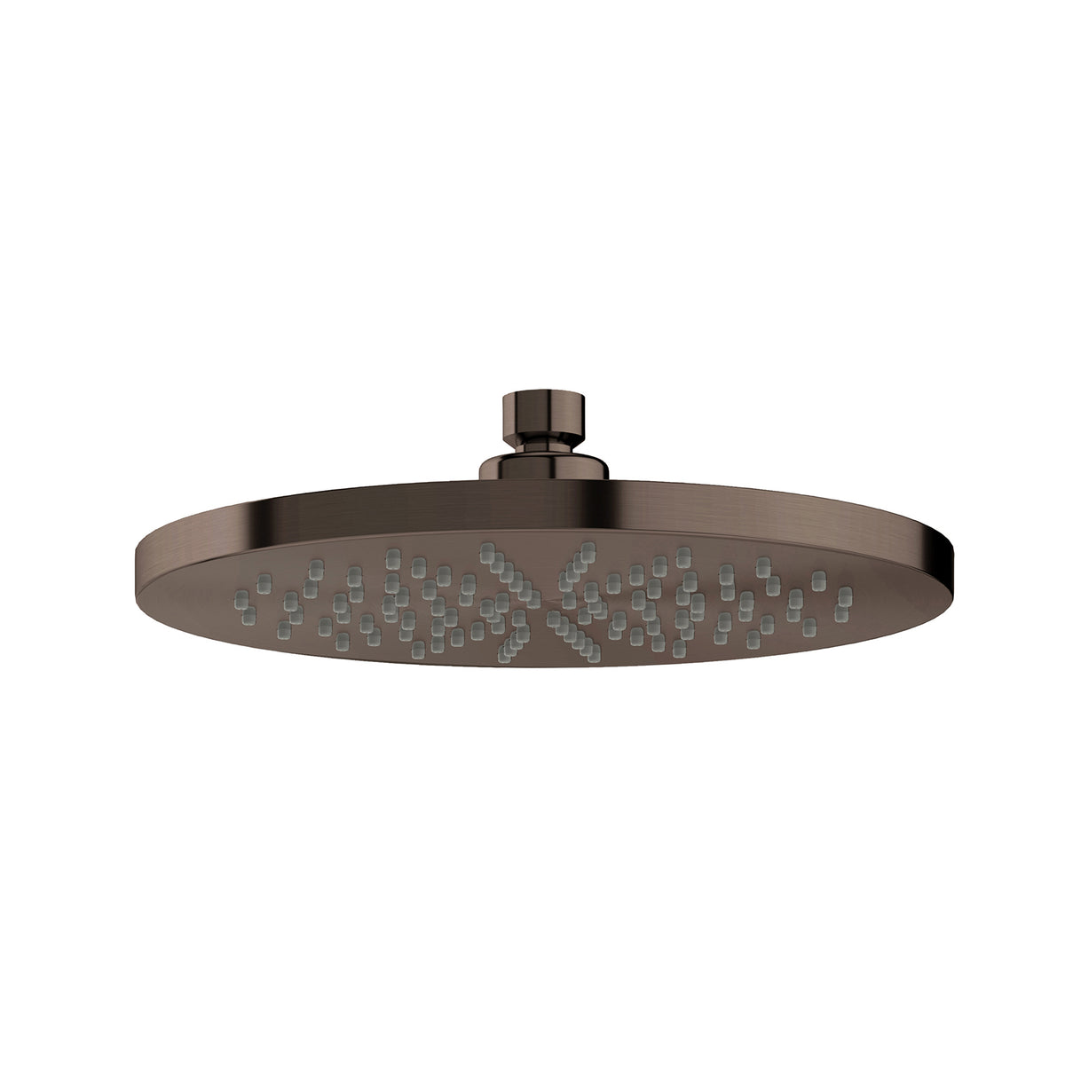 Phoenix Vivid MKII Shower Rose 250mm, Brushed Bronze