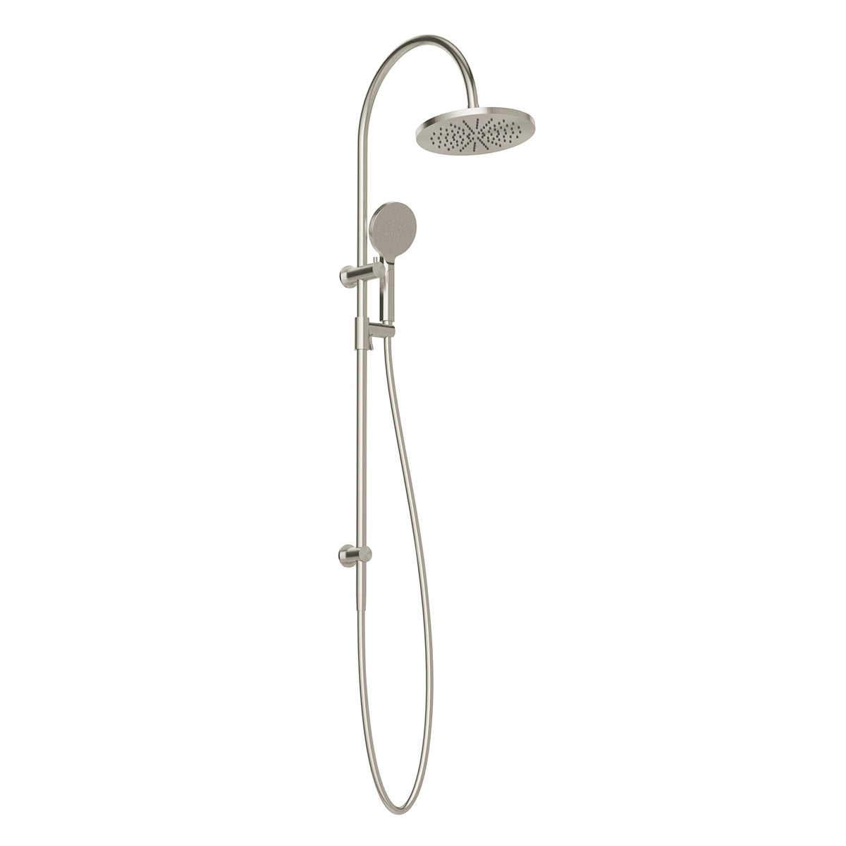 Phoenix Vivid MKII Twin Shower, Brushed Nickel