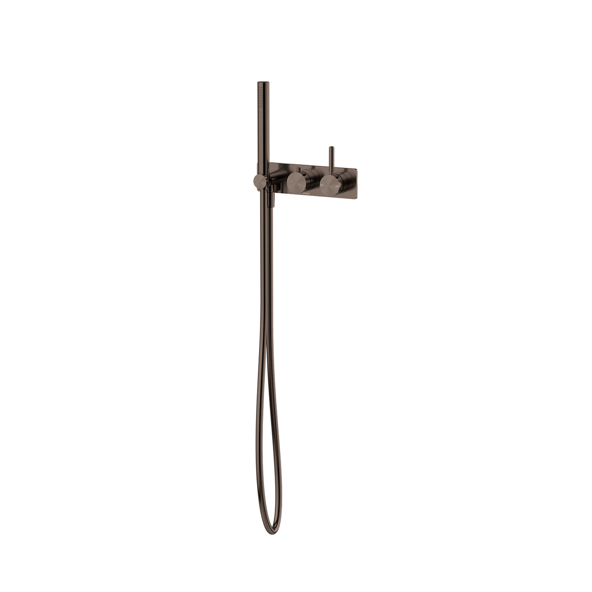 Phoenix Vivid MKII Wall Shower System, Brushed Bronze